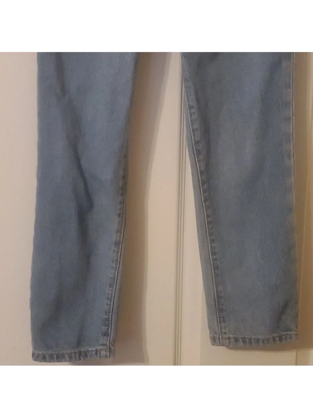 Old Navy Jeans Girl's Sz 12 Light Blue Straight Jeans High Rise Adjustable Waist
